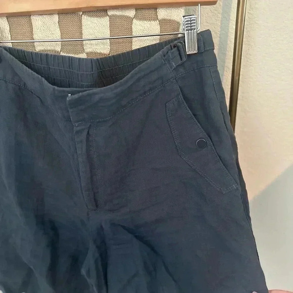 ATHLETA LINEN SHORTS SIZE 12 (flawed) - Picture 6 of 6